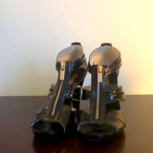 Michael Kors Zipper Heels Size 10 NWOB